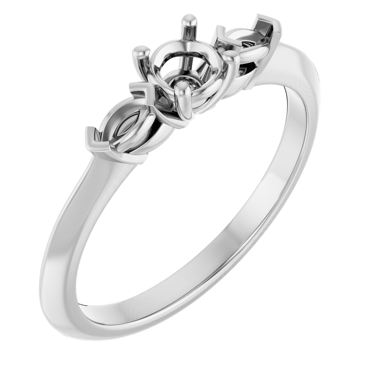 Three-Stone Engagement Ring