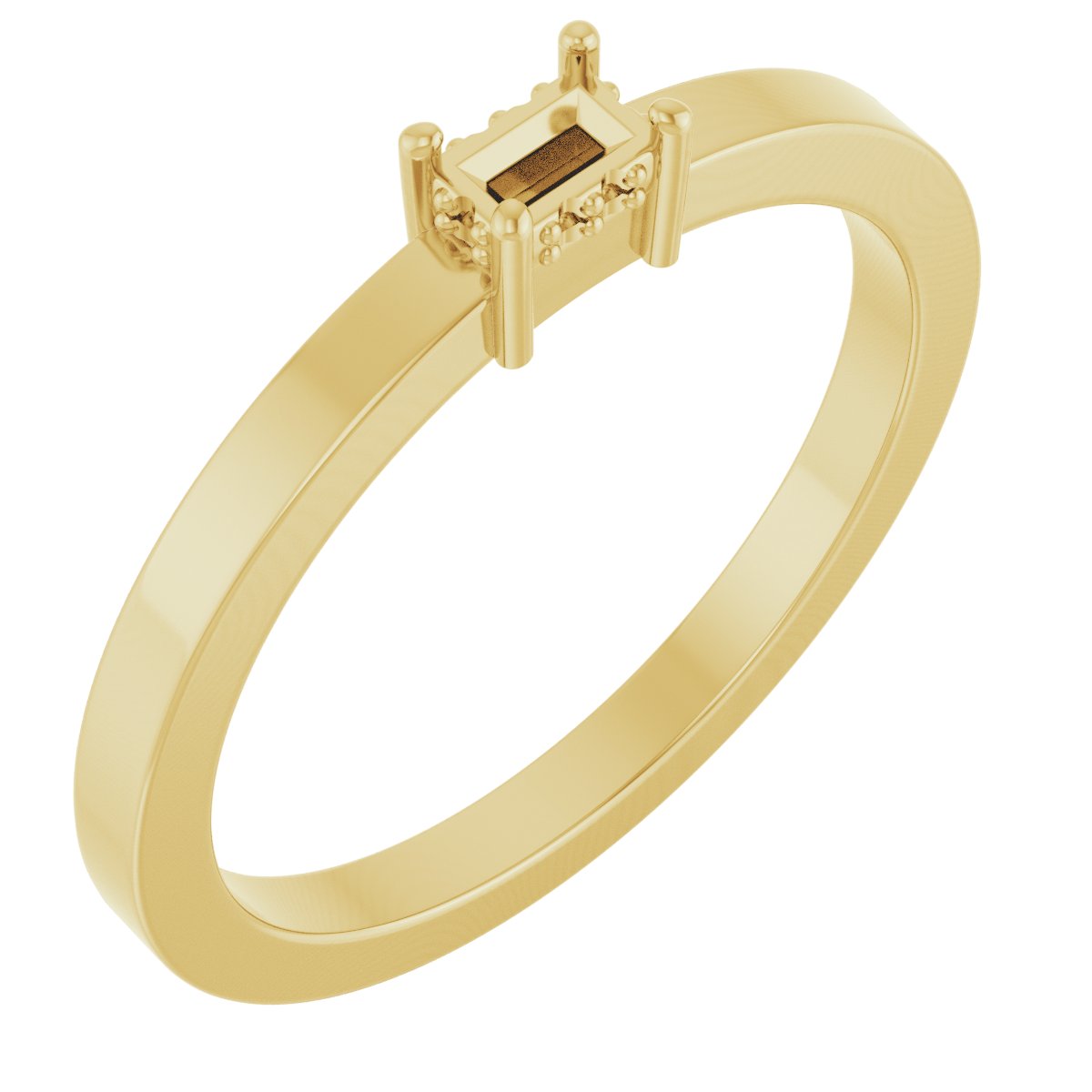Hidden Halo-Style Ring
