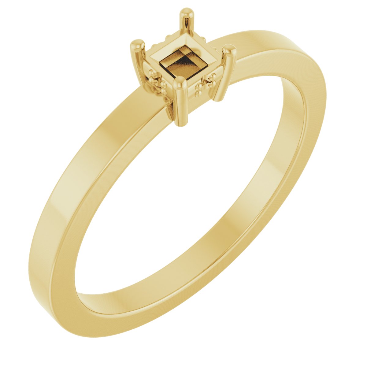 Hidden Halo-Style Ring