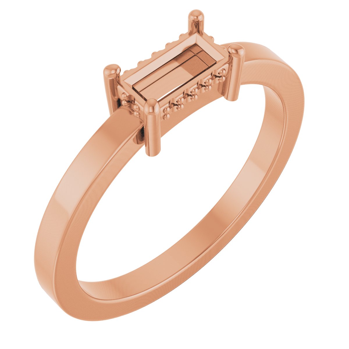 Hidden Halo-Style Ring