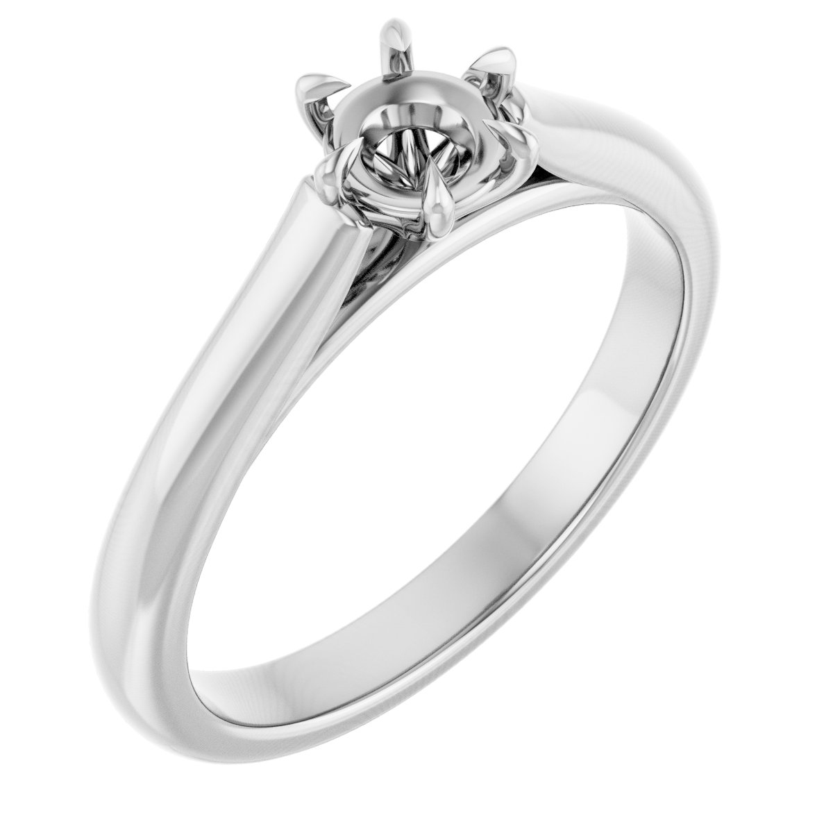 Claw-Prong Engagement Ring