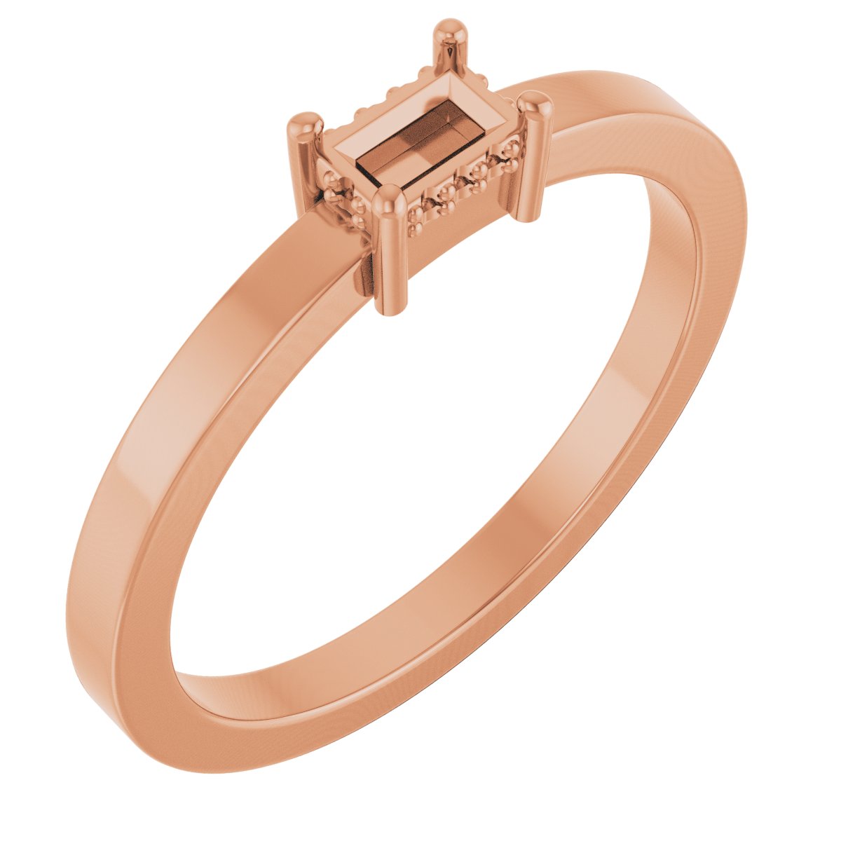 Hidden Halo-Style Ring
