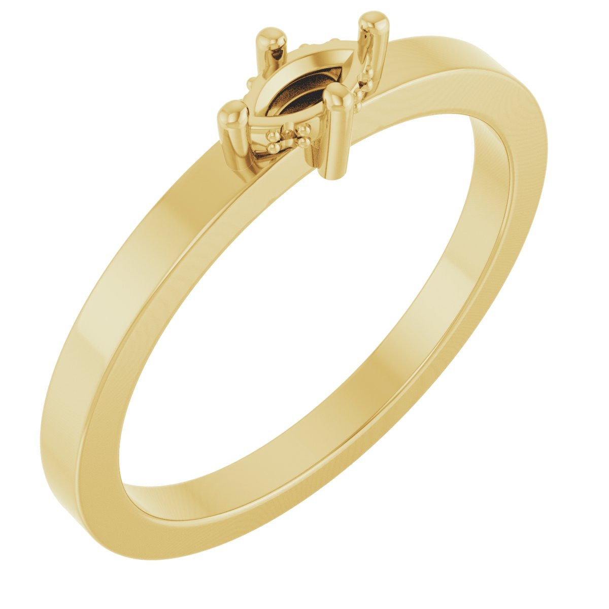 Hidden Halo-Style Ring