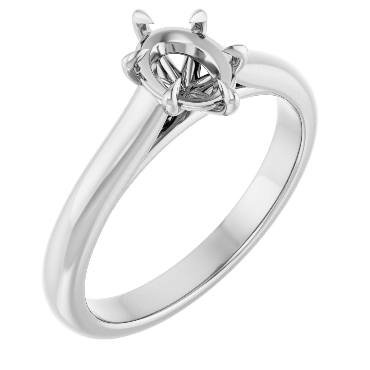 Claw-Prong Engagement Ring
