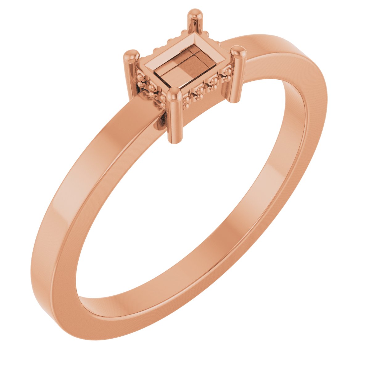 Hidden Halo-Style Ring