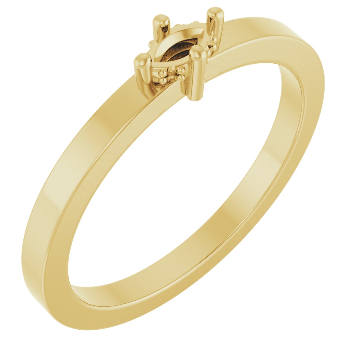 Hidden Halo-Style Ring
