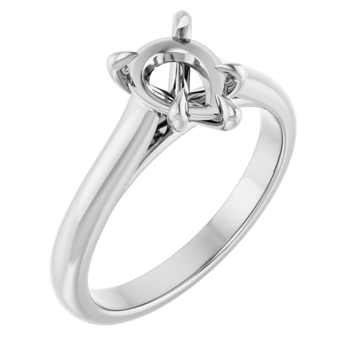 Claw-Prong Engagement Ring