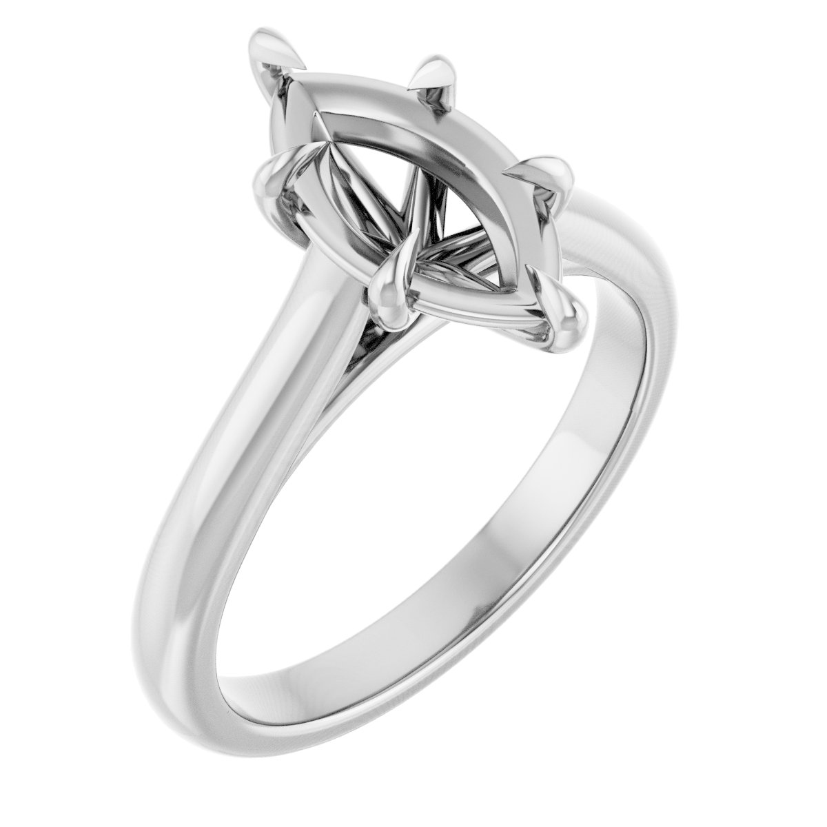 Claw-Prong Engagement Ring
