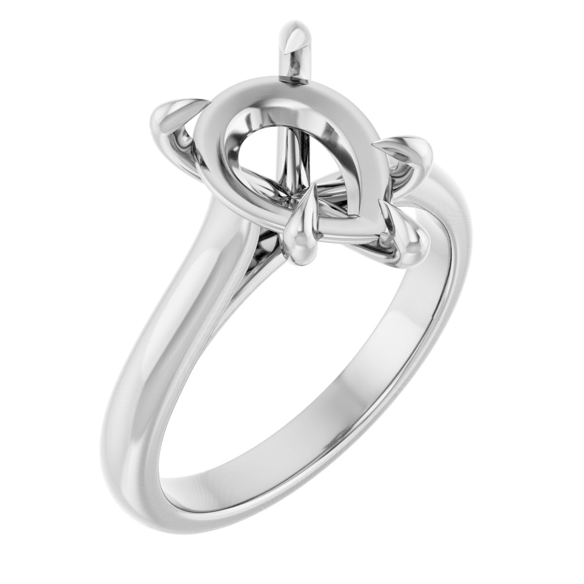 Claw-Prong Engagement Ring
