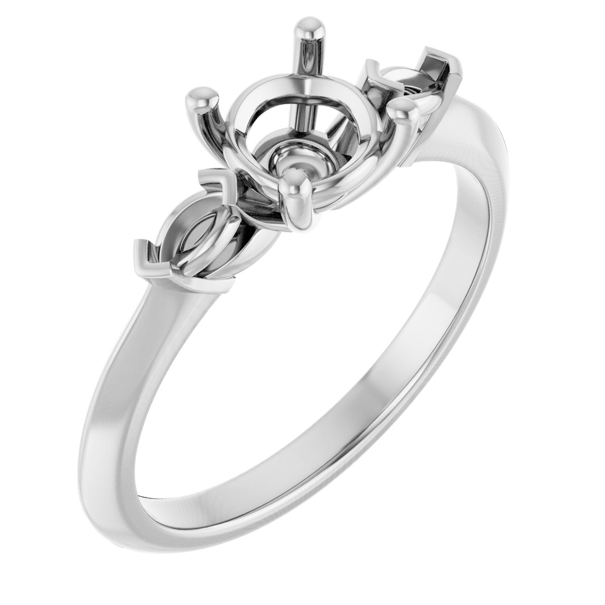 Three-Stone Engagement Ring