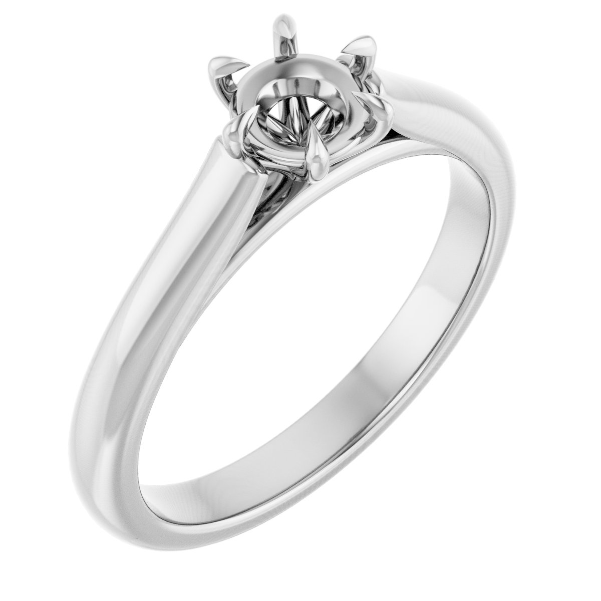 Claw-Prong Engagement Ring