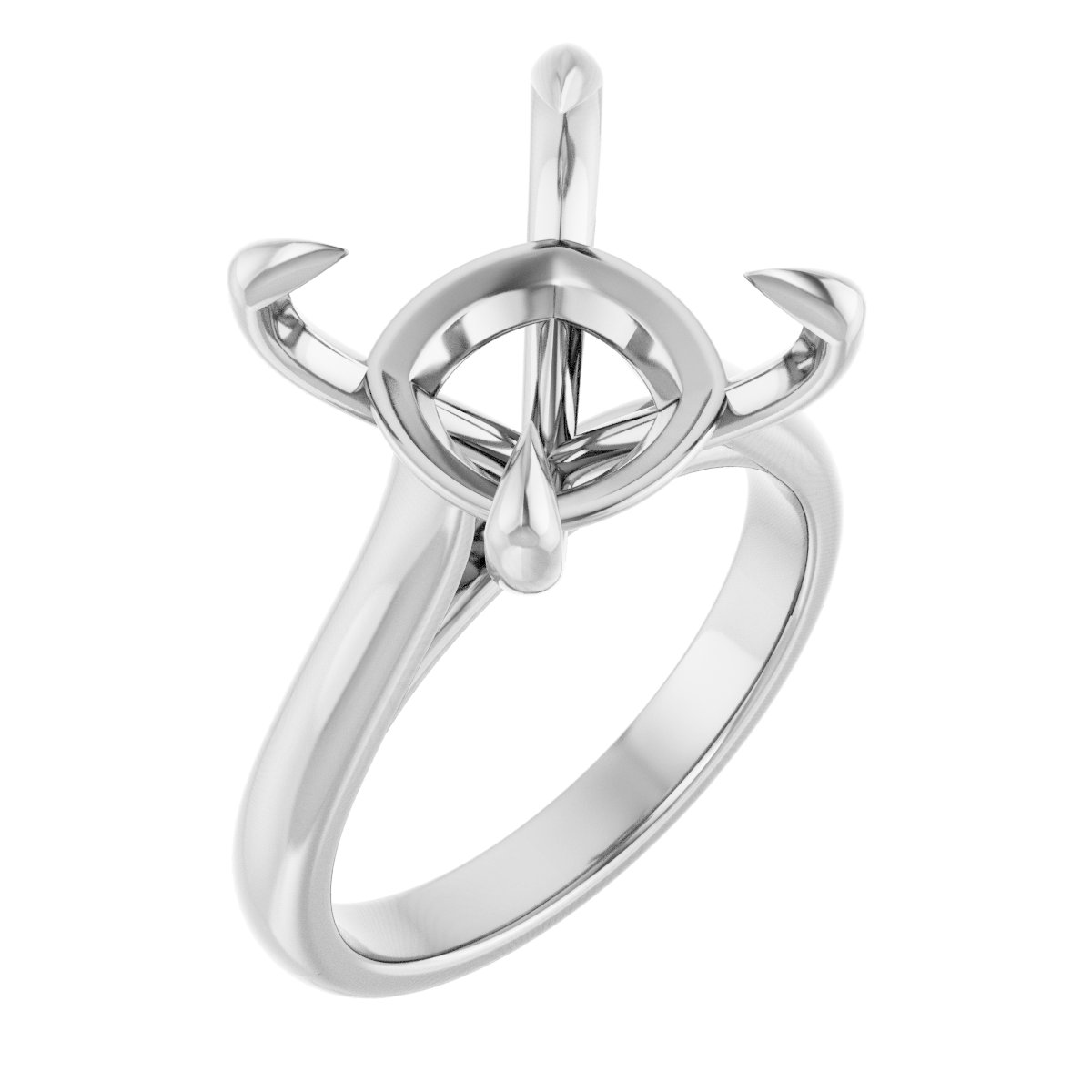 Claw-Prong Engagement Ring