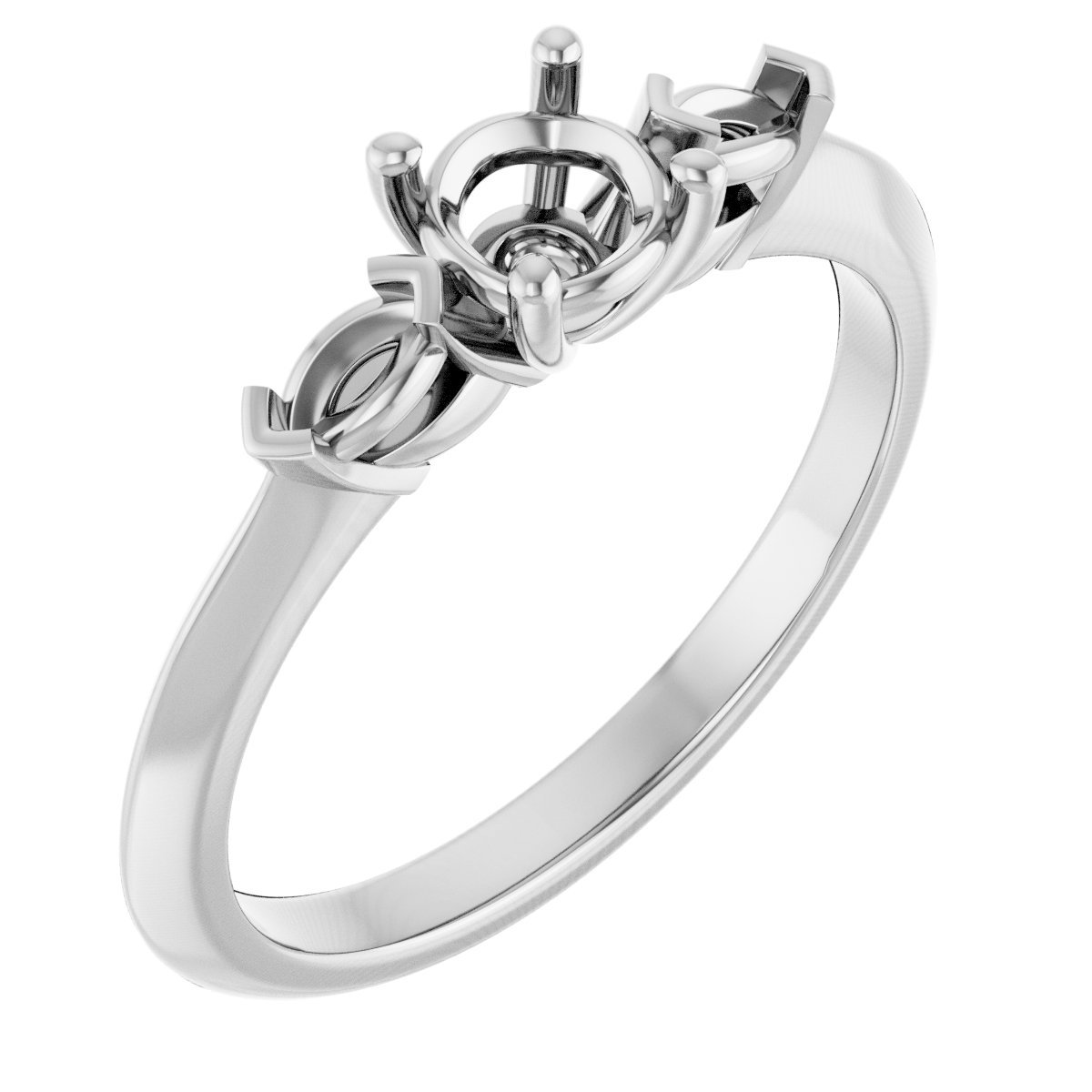 Three-Stone Engagement Ring