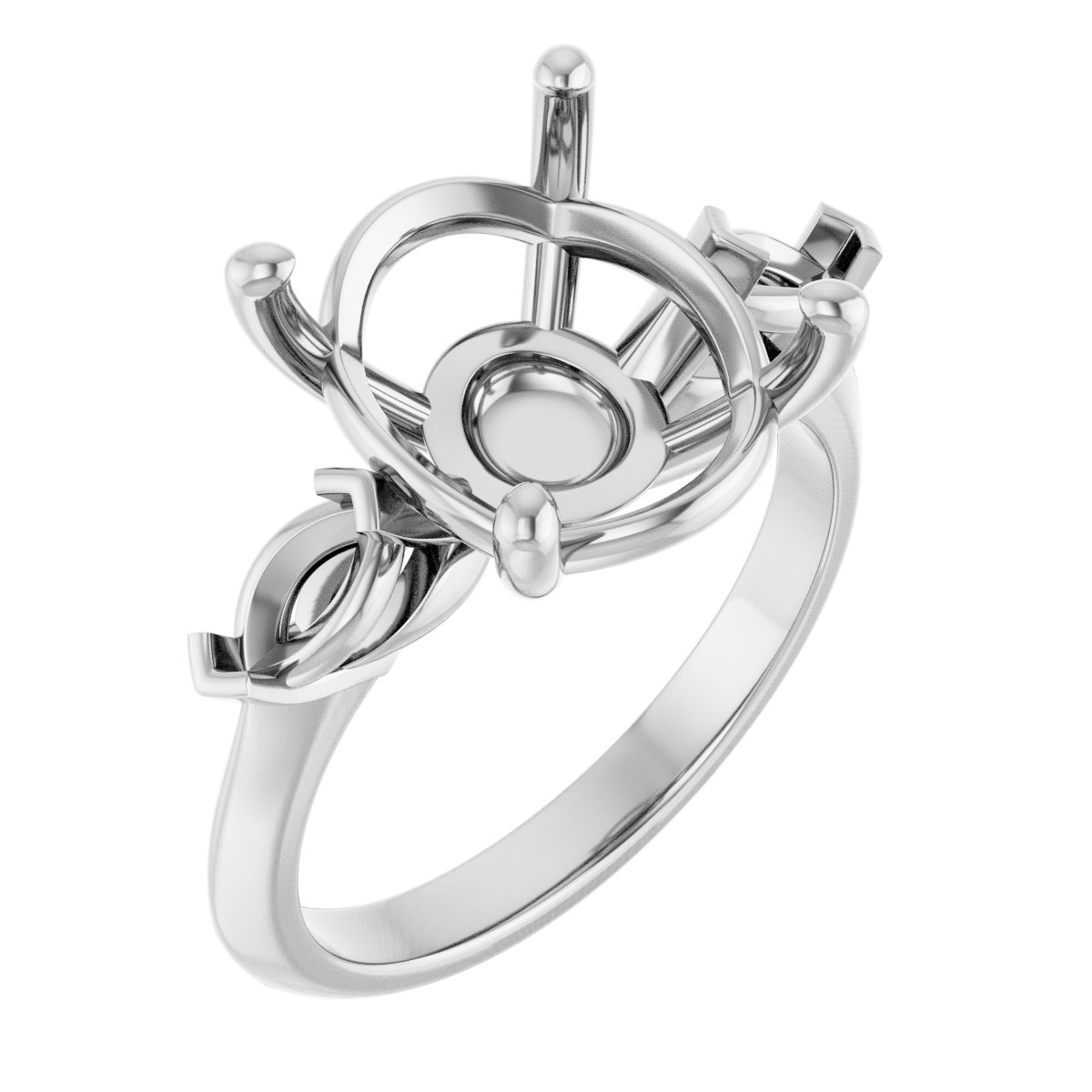 Three-Stone Engagement Ring