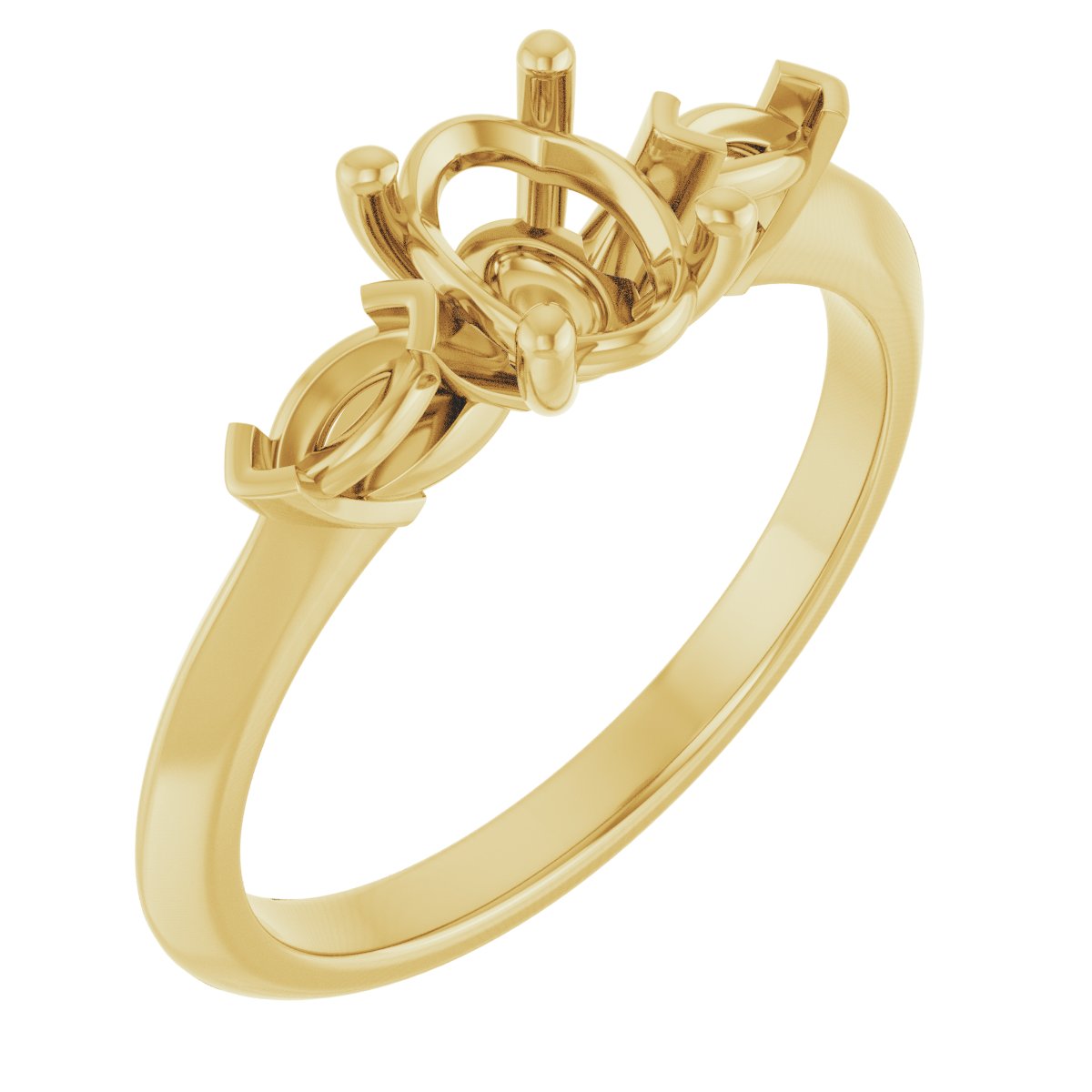 Three-Stone Engagement Ring