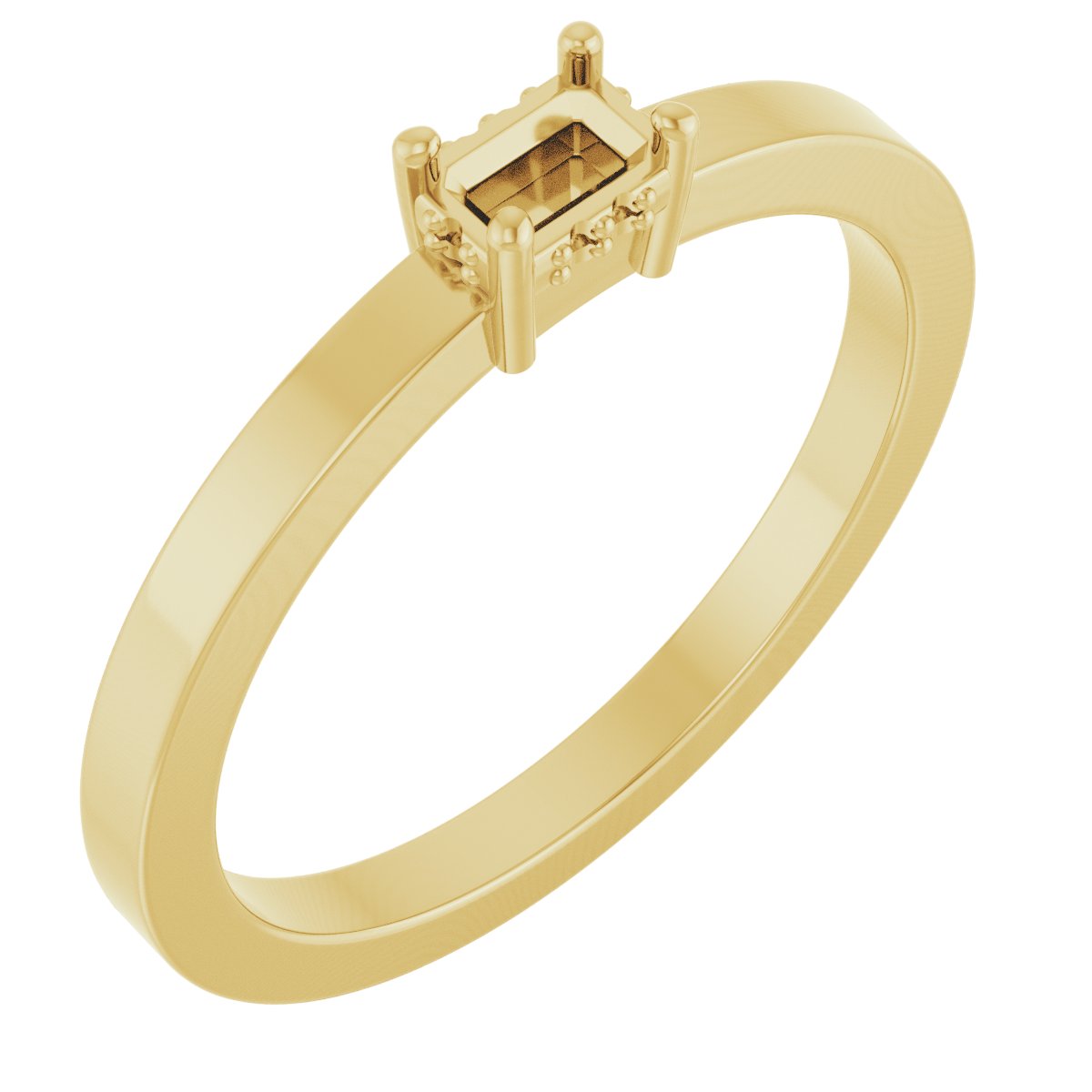 Hidden Halo-Style Ring