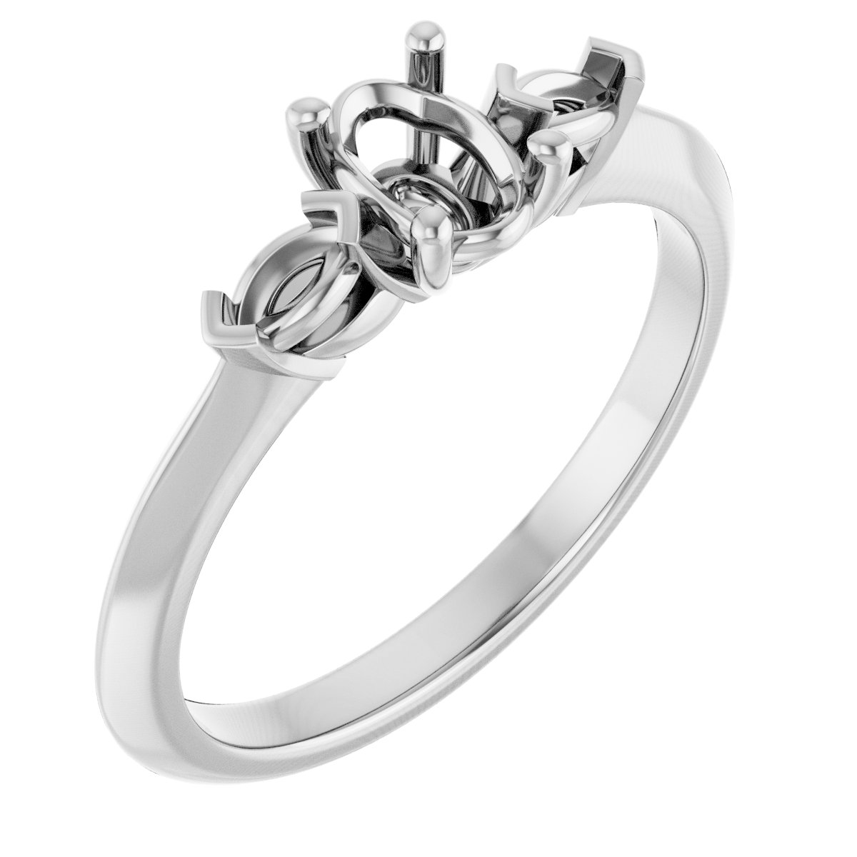Three-Stone Engagement Ring