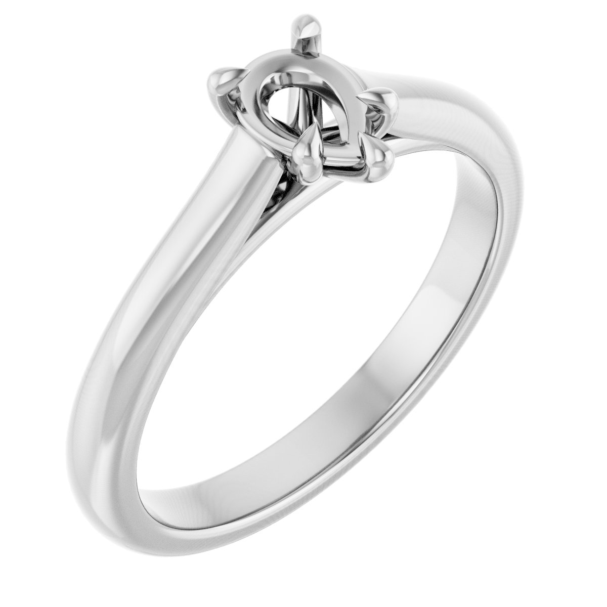 Claw-Prong Engagement Ring