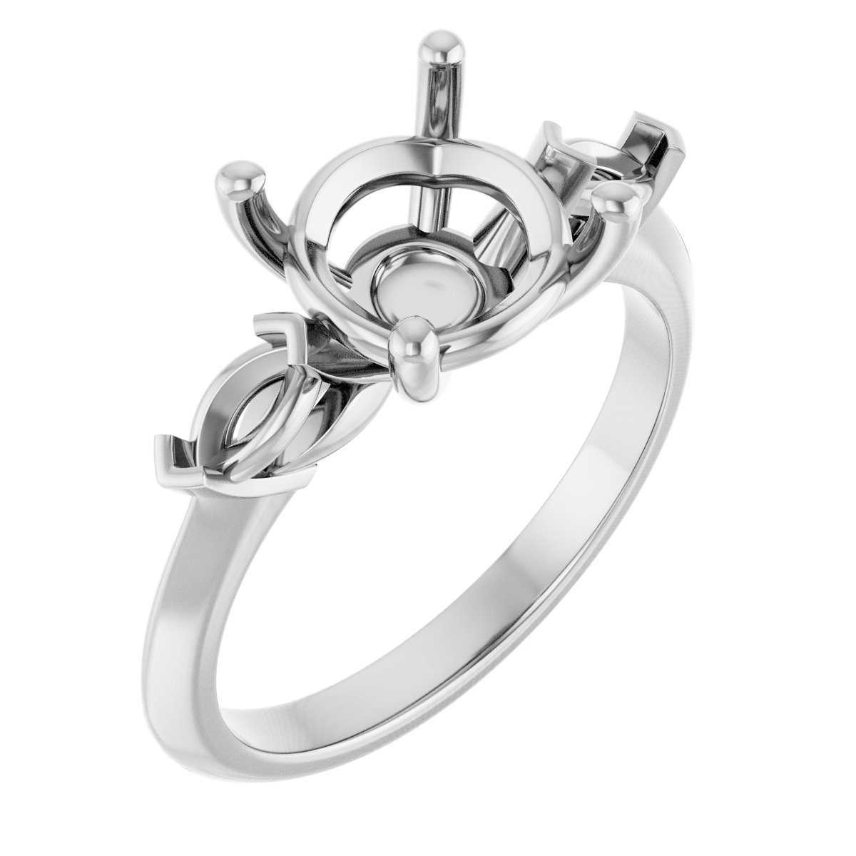 Three-Stone Engagement Ring