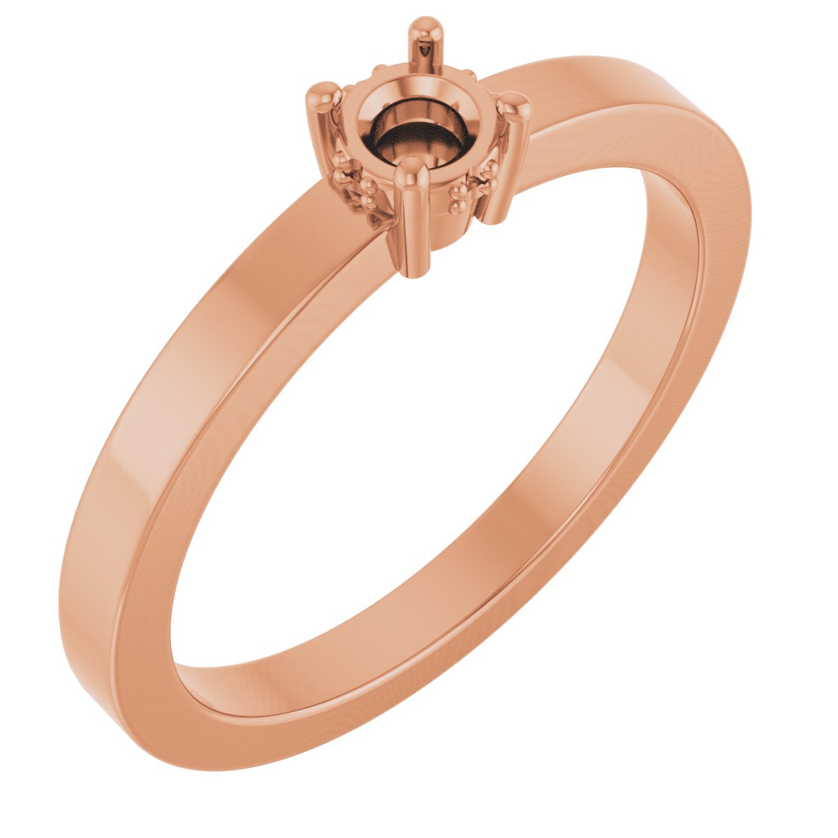 Hidden Halo-Style Ring