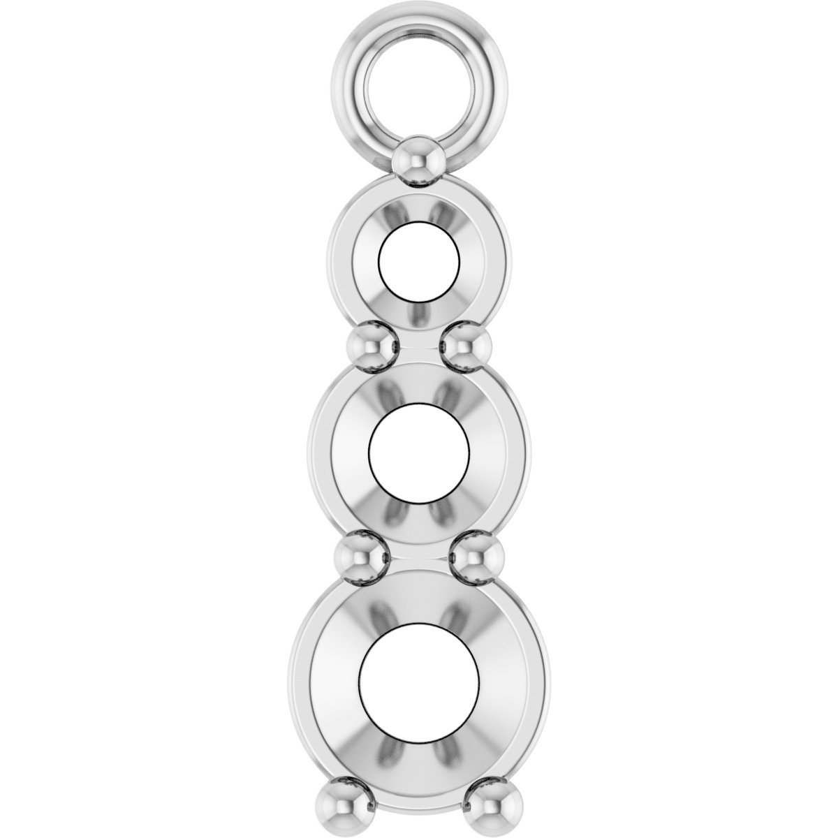 Vertical Graduated Bar Dangle