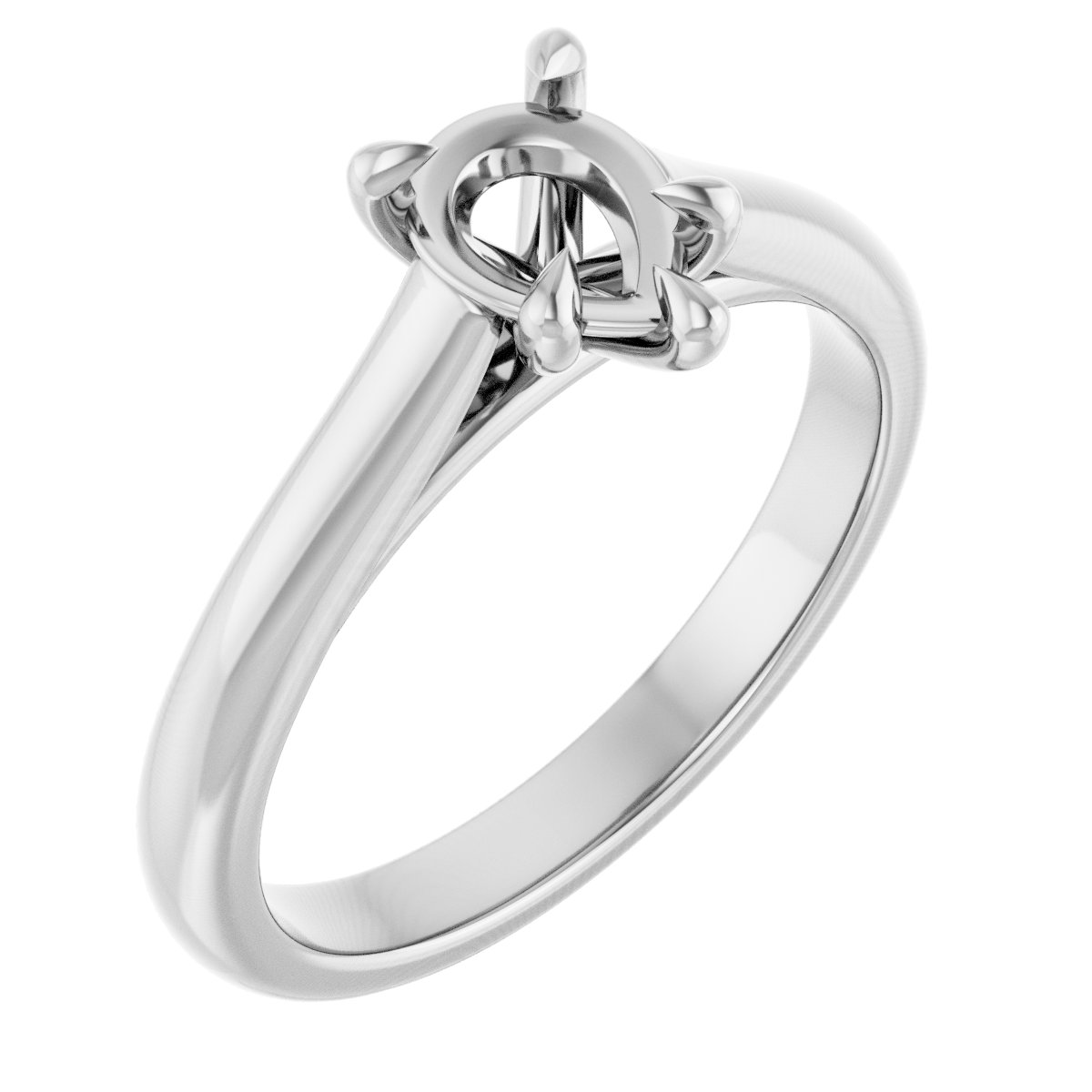 Claw-Prong Engagement Ring