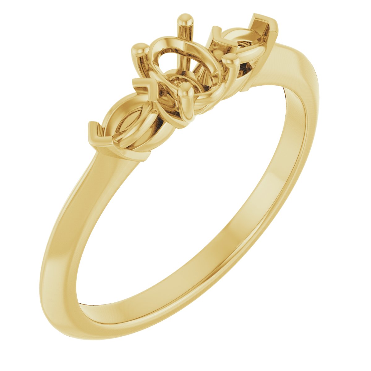Three-Stone Engagement Ring