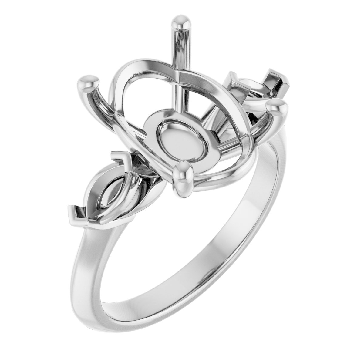 Three-Stone Engagement Ring