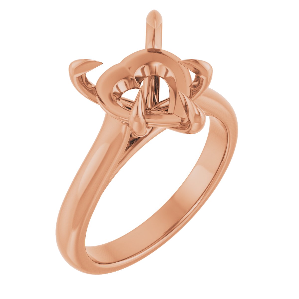 Claw-Prong Engagement Ring
