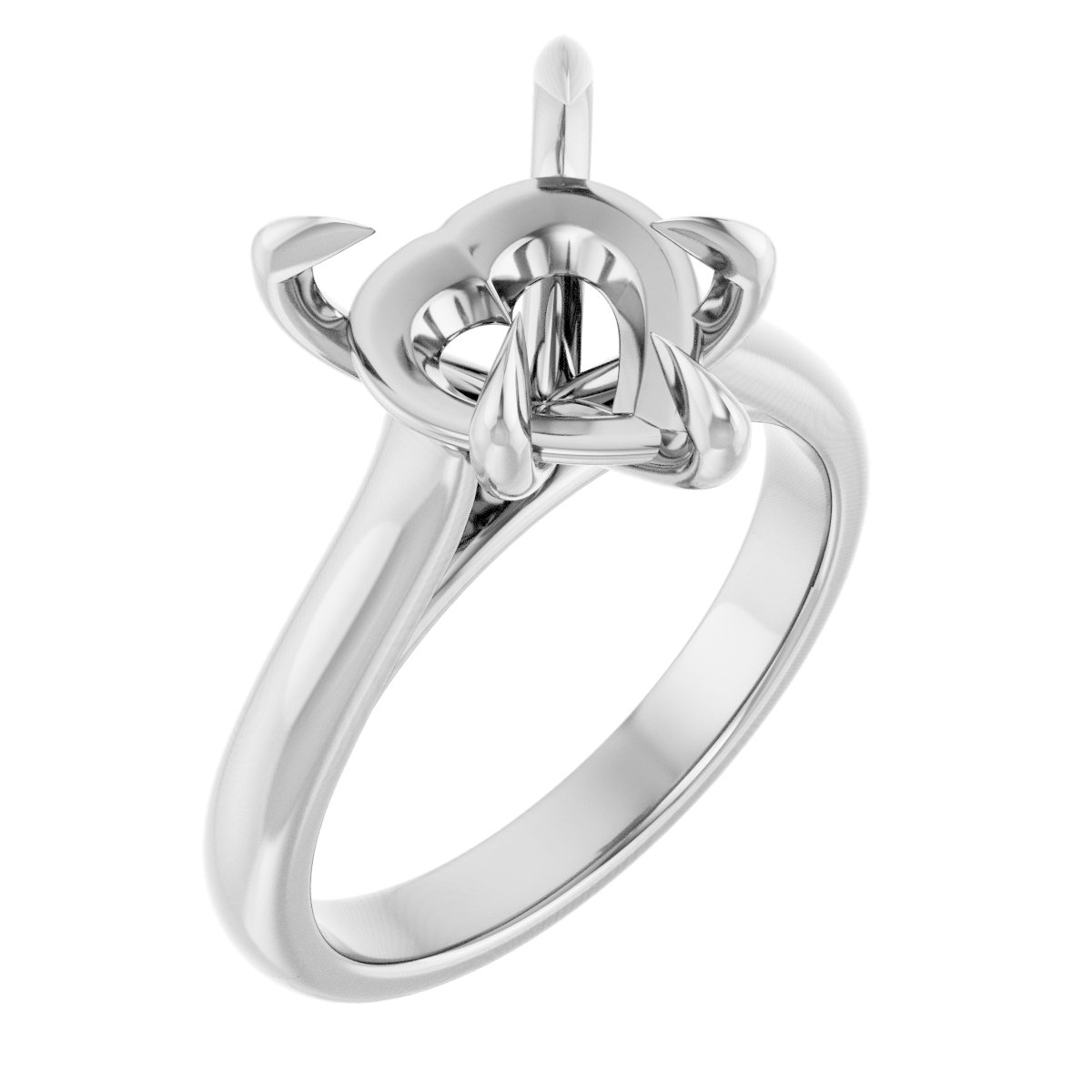 Claw-Prong Engagement Ring