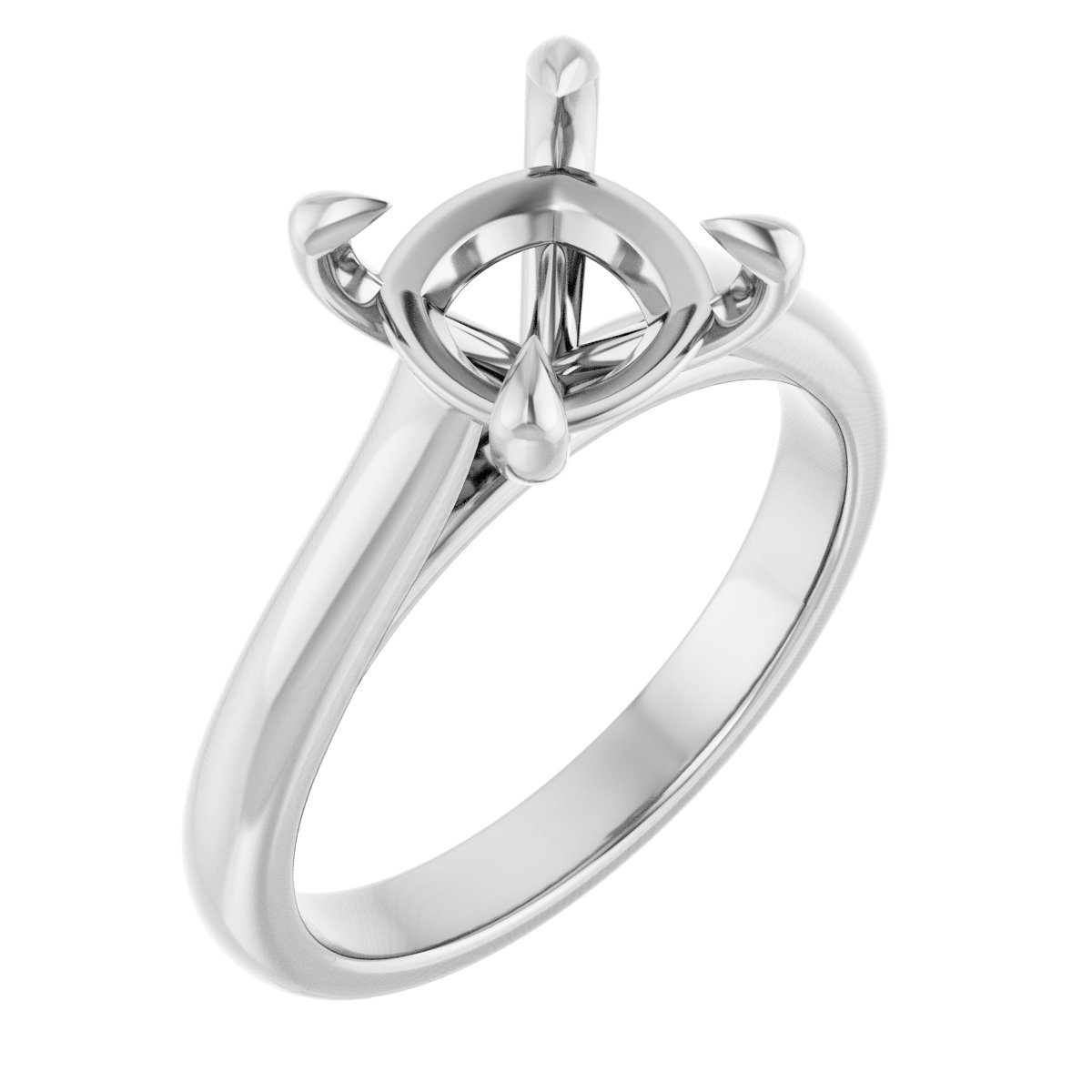 Claw-Prong Engagement Ring