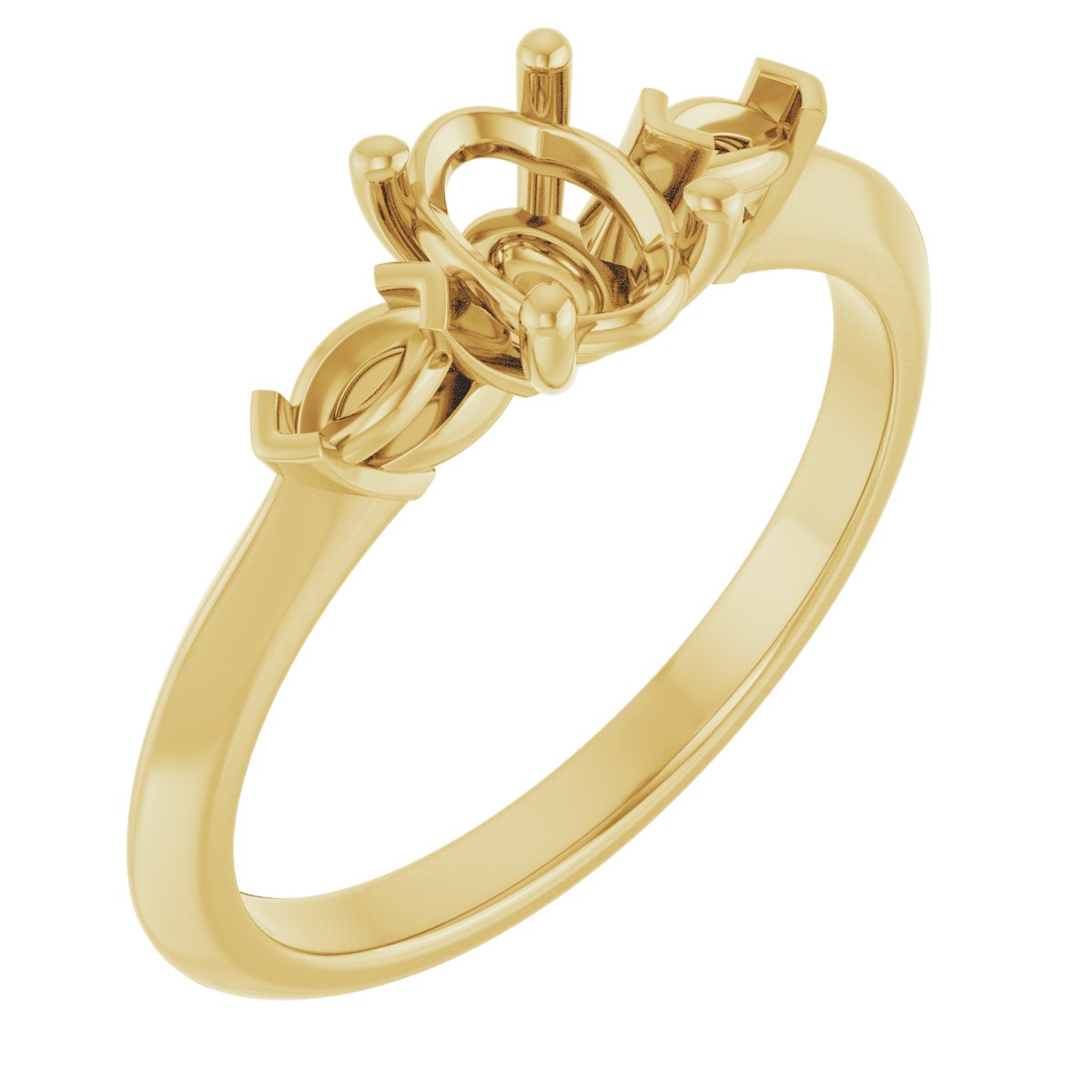 Three-Stone Engagement Ring