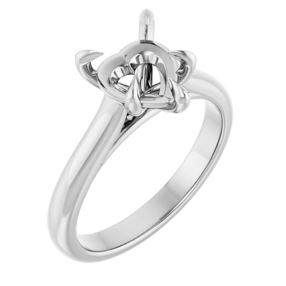 Claw-Prong Engagement Ring