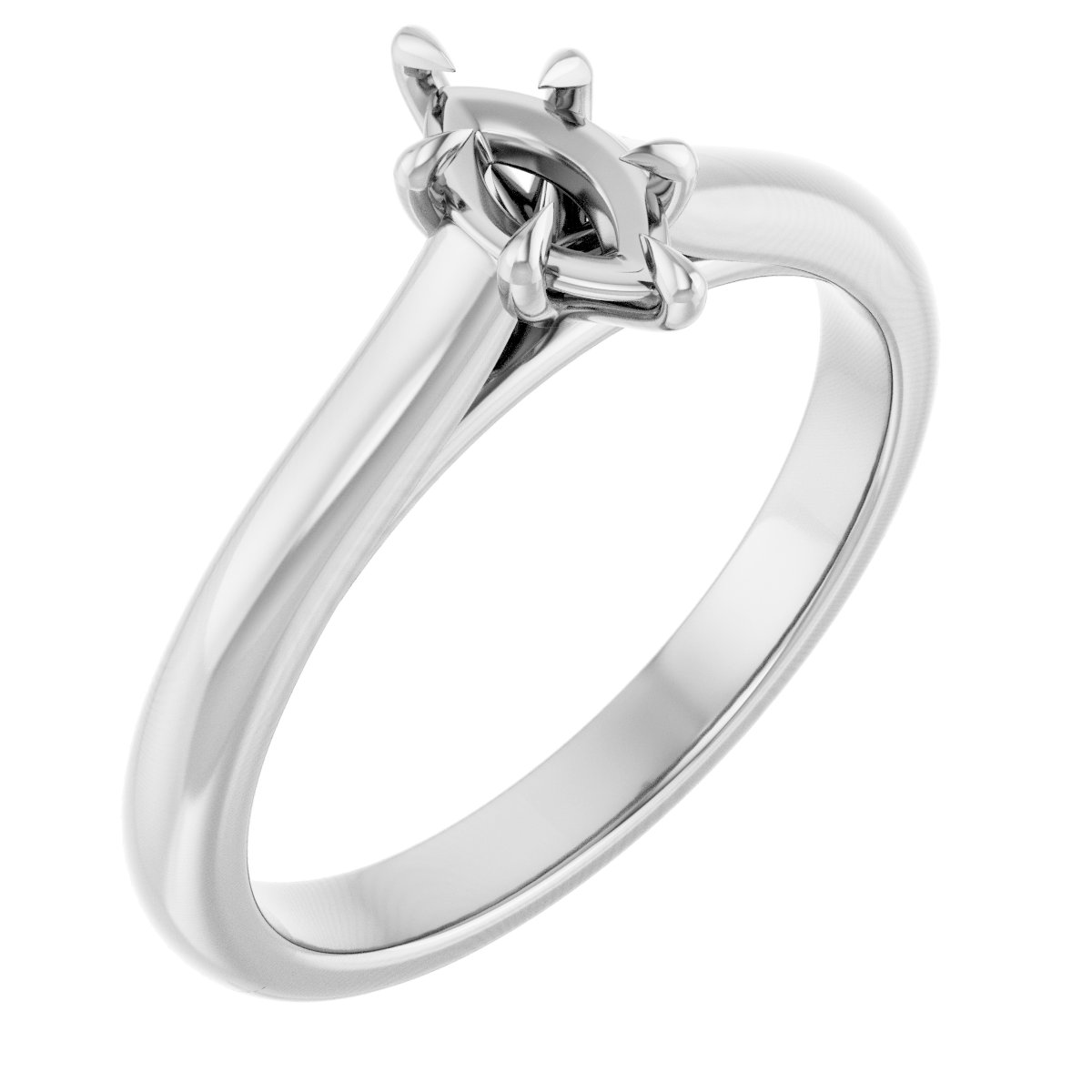 Claw-Prong Engagement Ring
