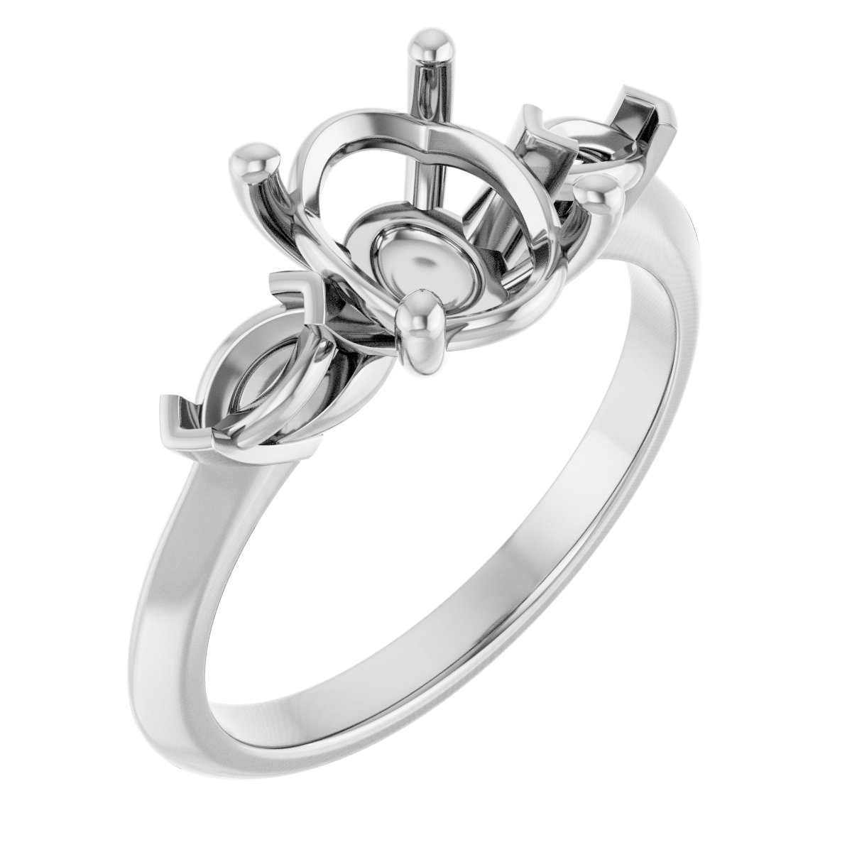 Three-Stone Engagement Ring