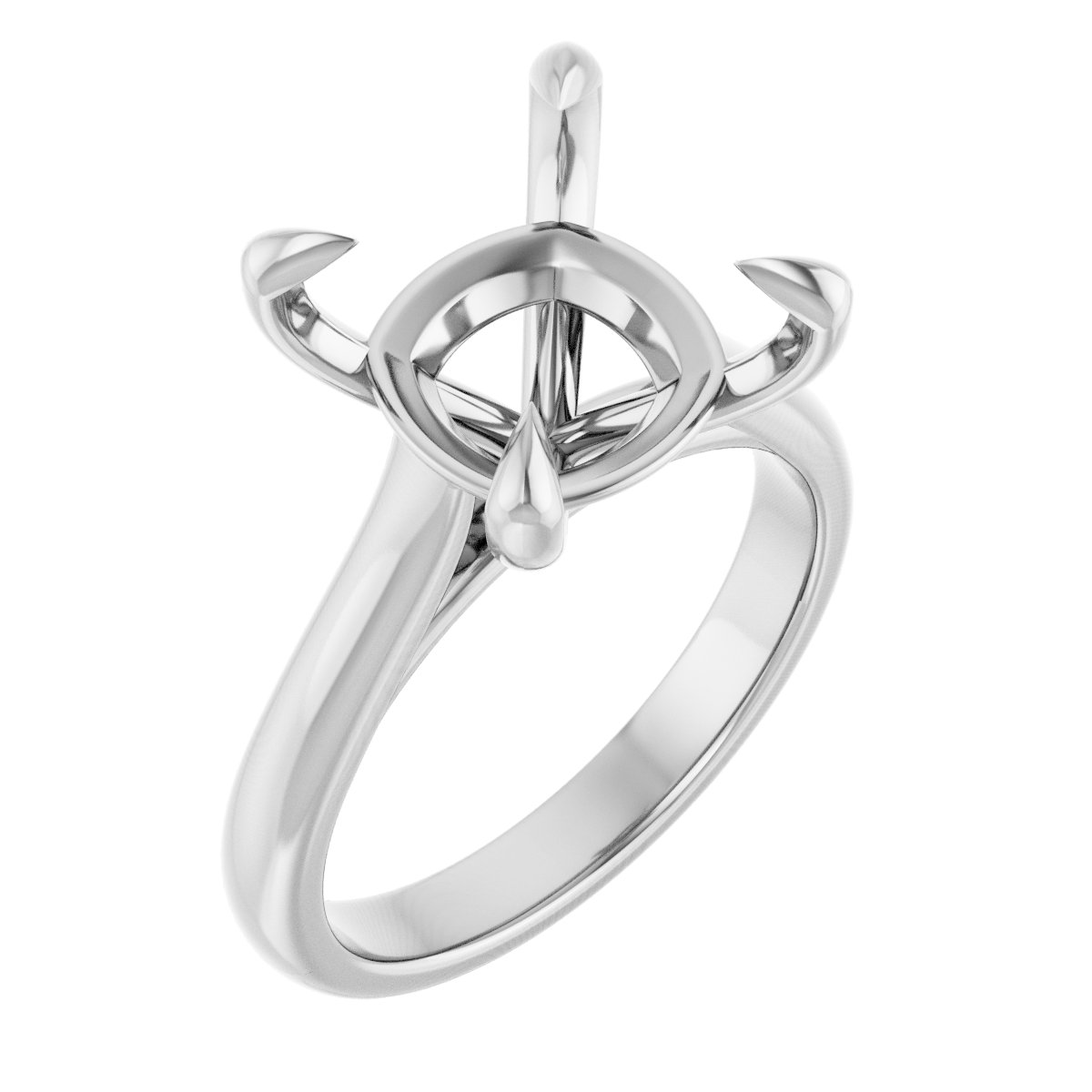 Claw-Prong Engagement Ring