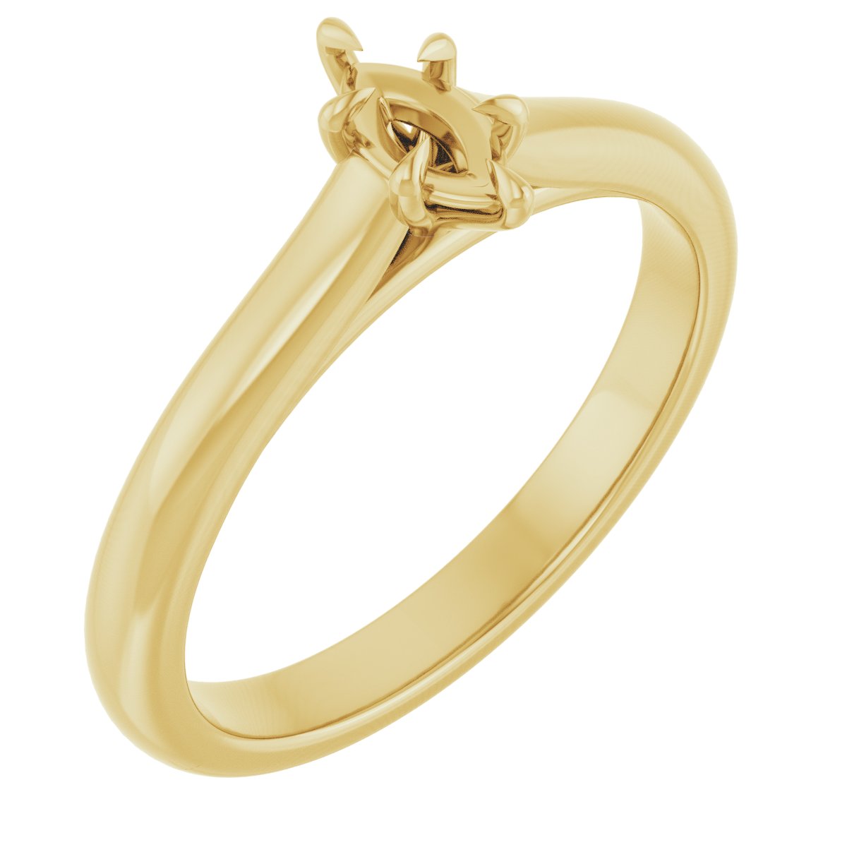 Claw-Prong Engagement Ring
