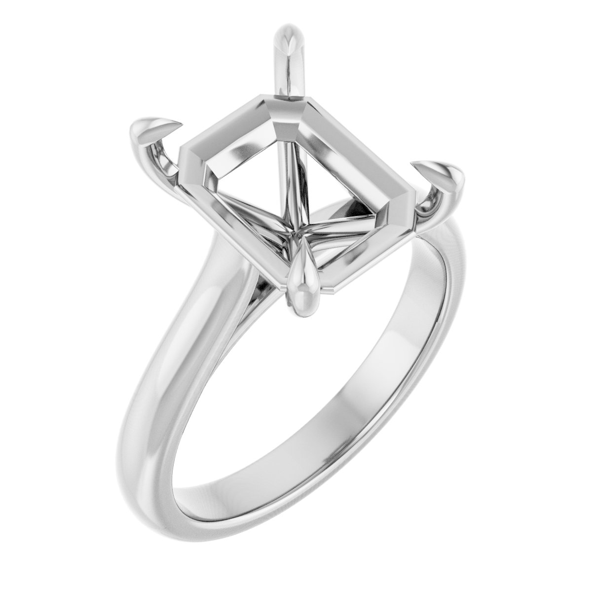 Claw-Prong Engagement Ring