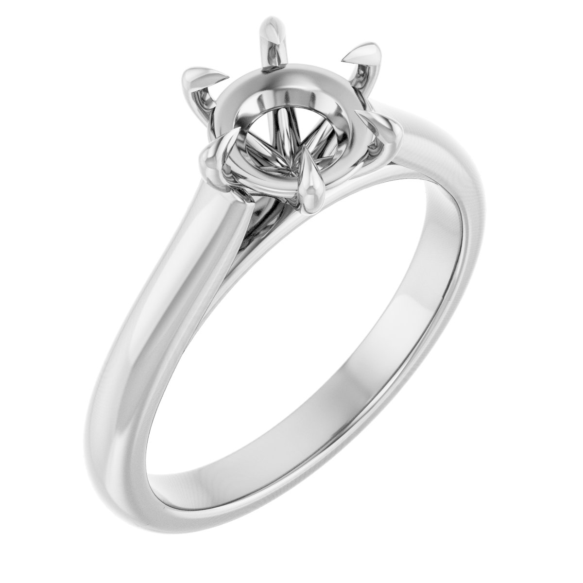 Claw-Prong Engagement Ring