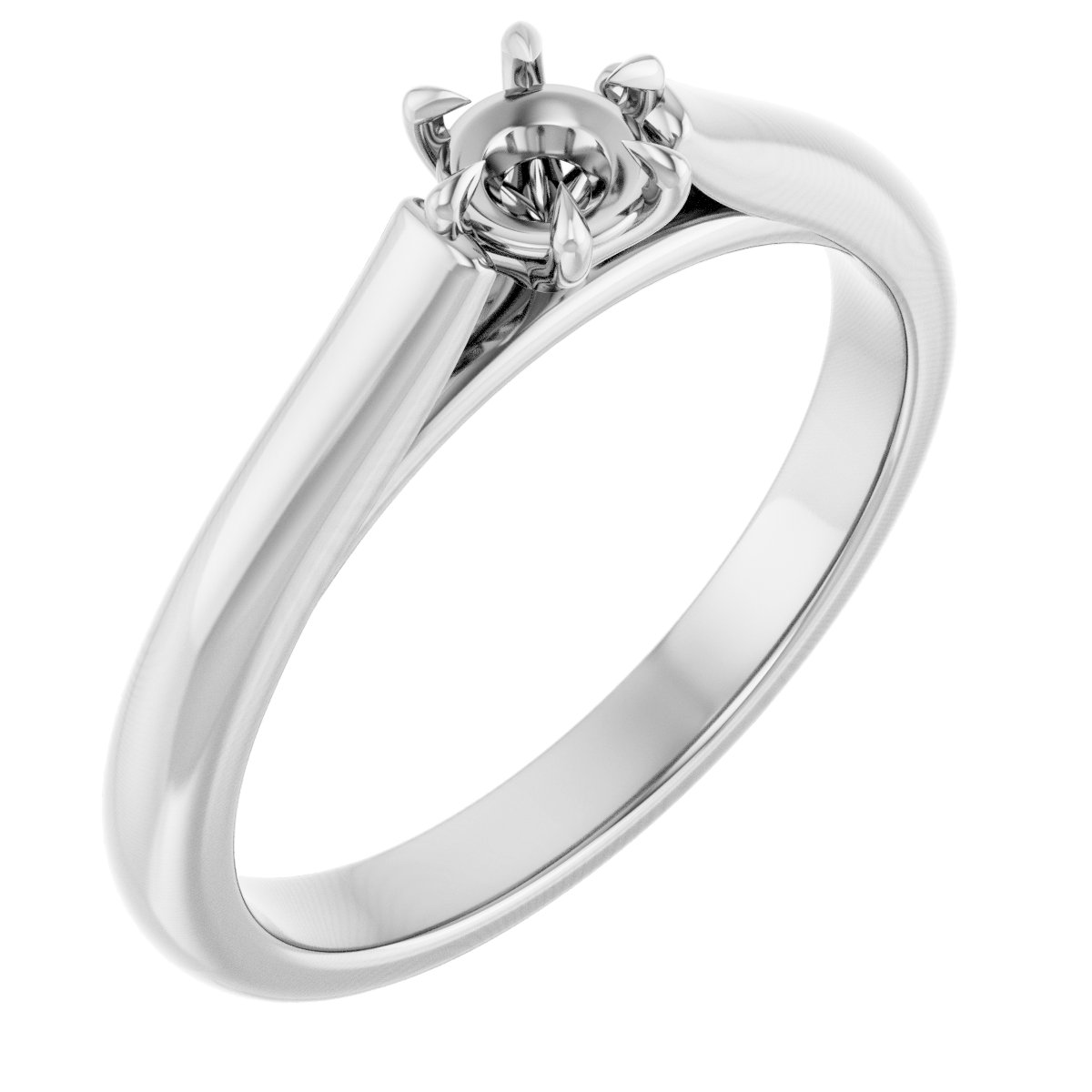 Claw-Prong Engagement Ring