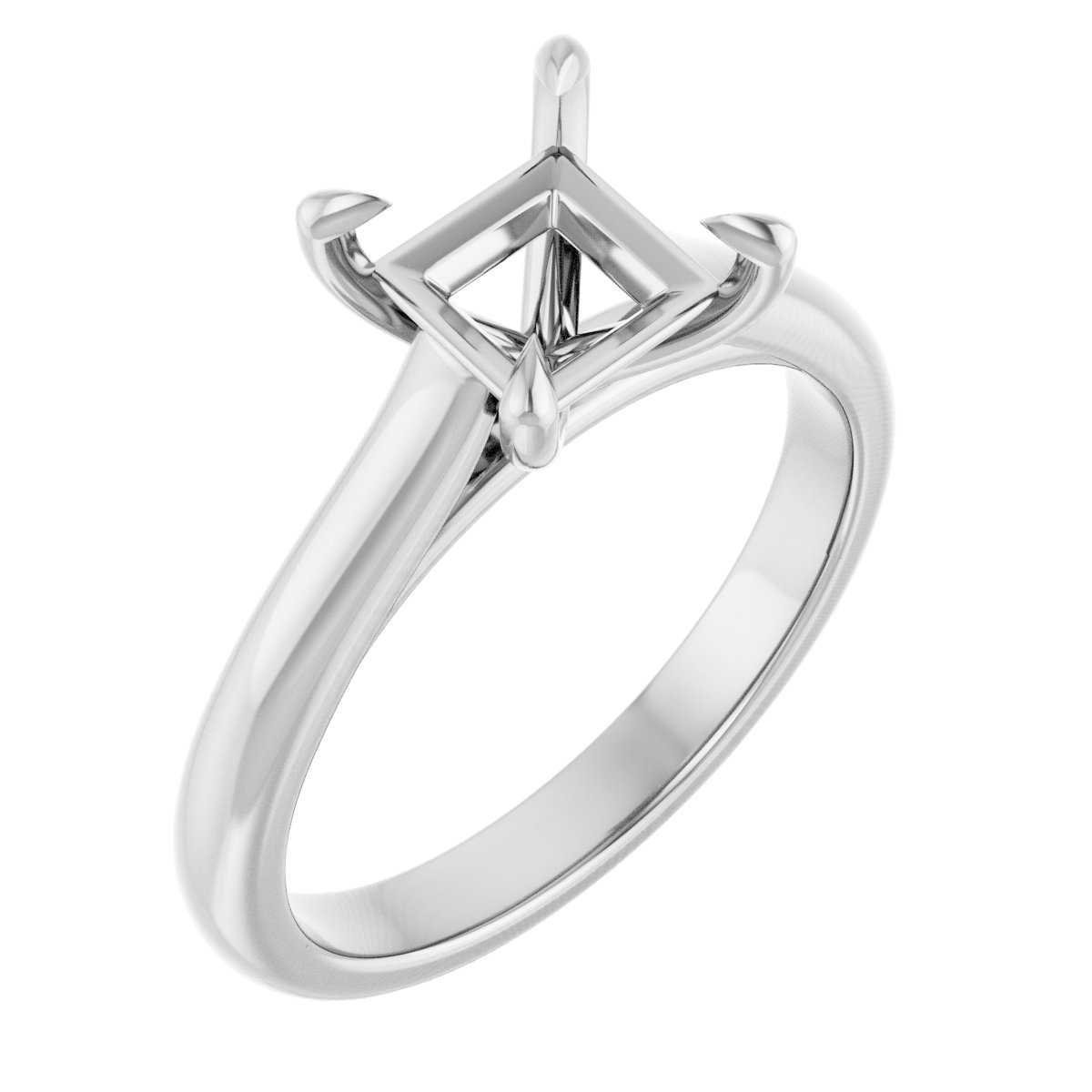 Claw-Prong Engagement Ring