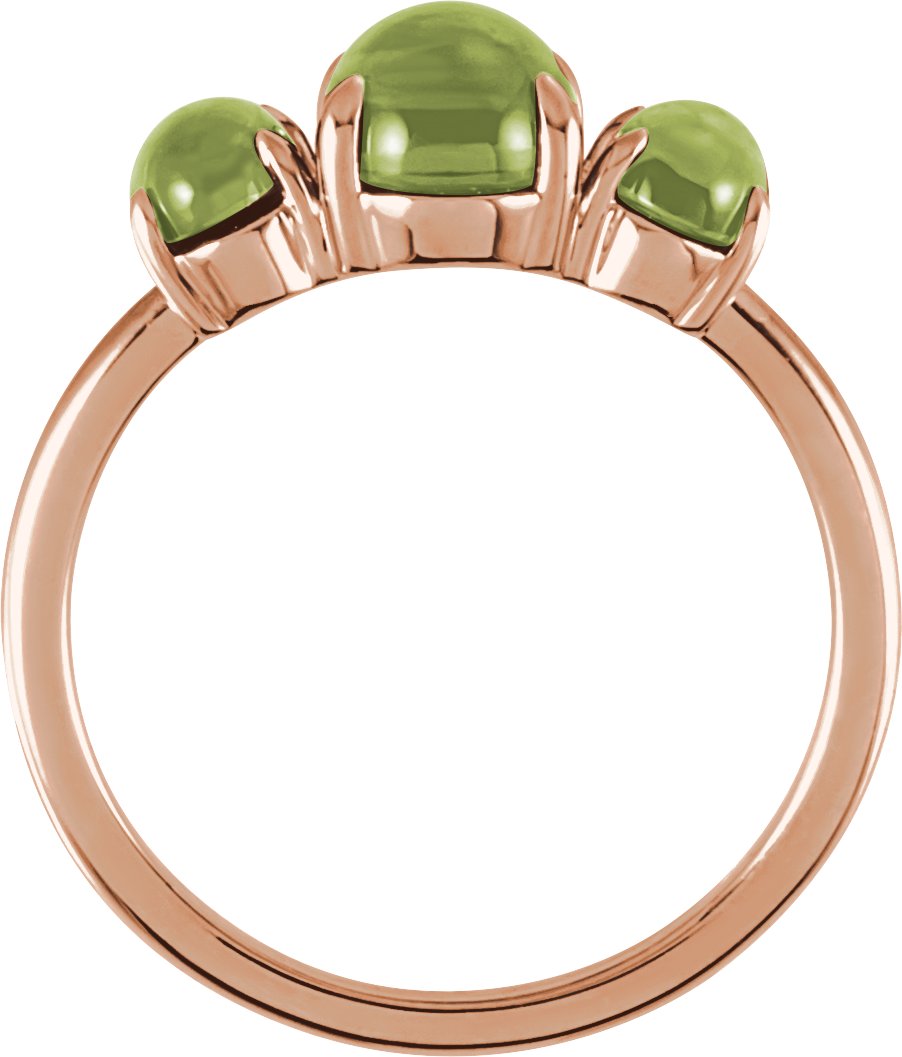 Alternative view of Cabochon Ring