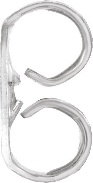 5.2 mm OD Push-On/ Screw-Off Threaded Earring Back