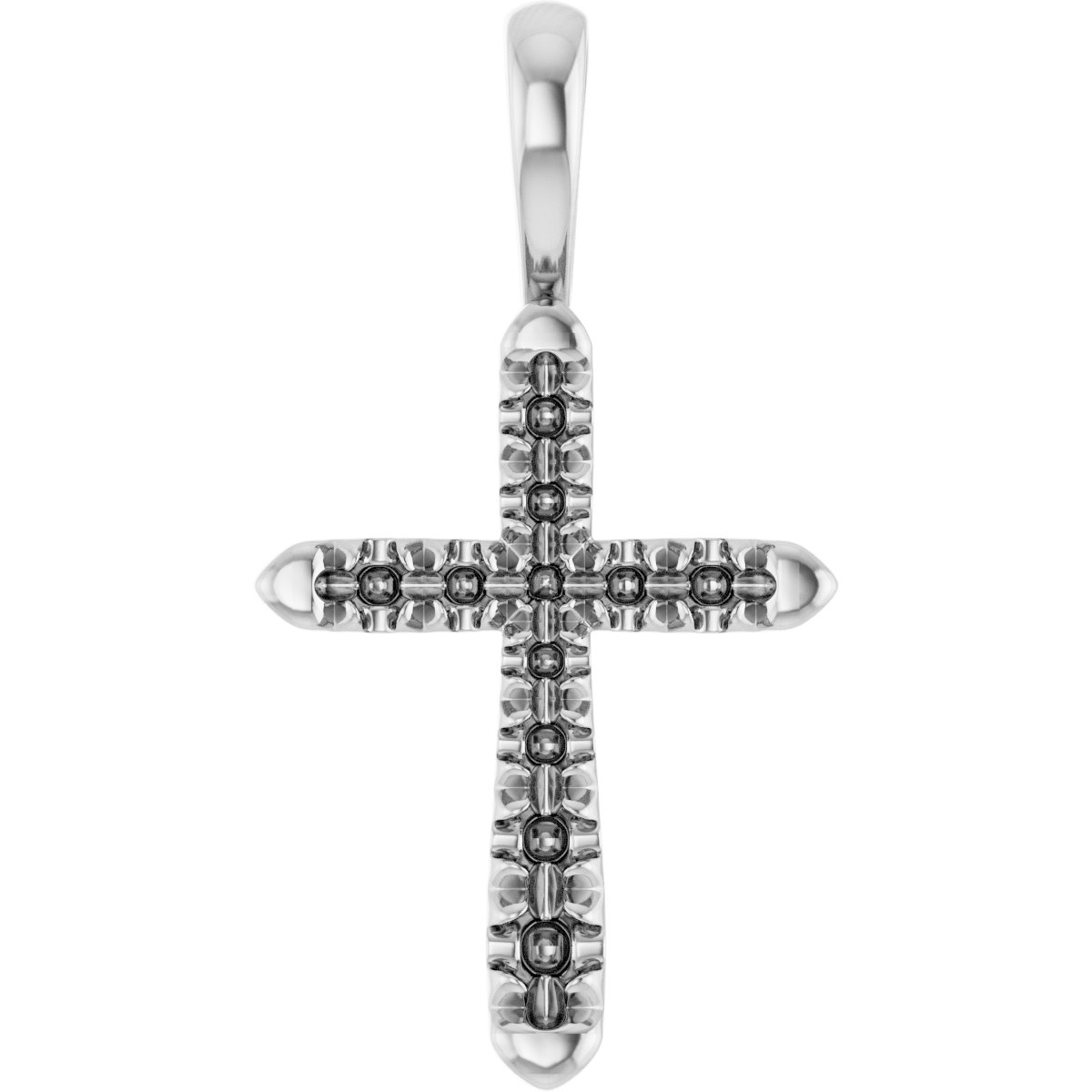 Accented Cross Pendant