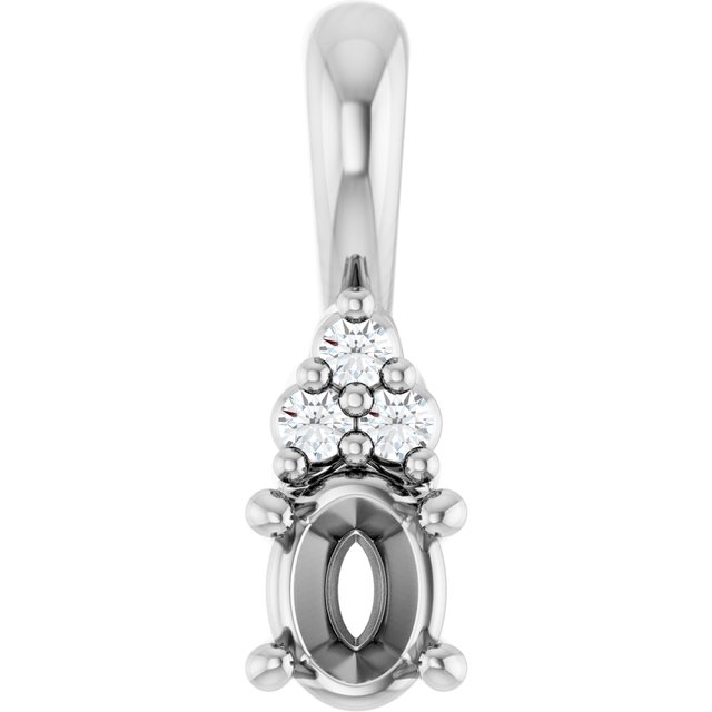 14k White Gold