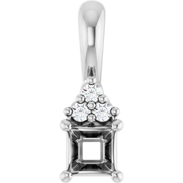 14k White Gold