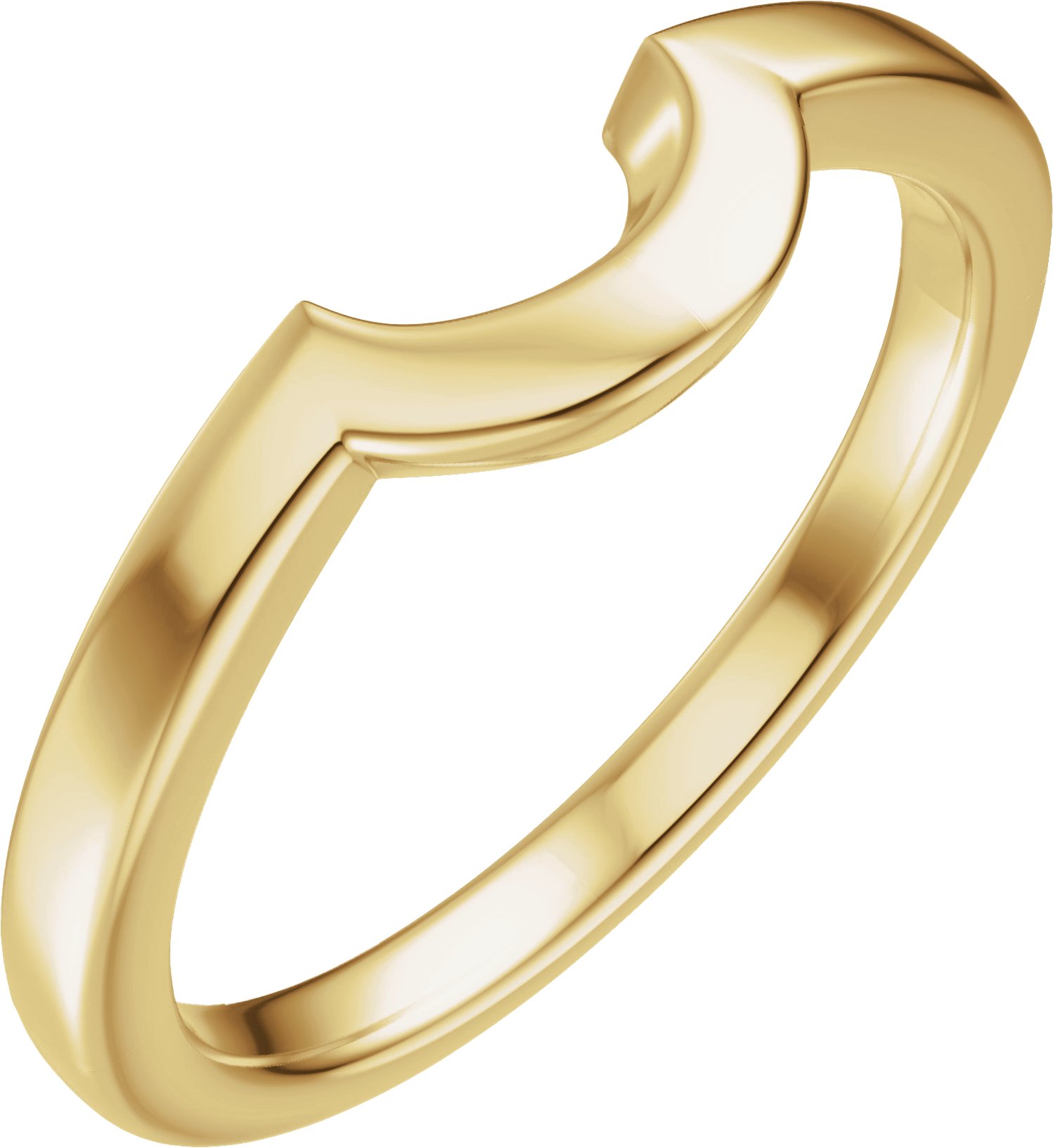 Claw-Prong Solitaire Bezel-Style Engagement Ring or Band