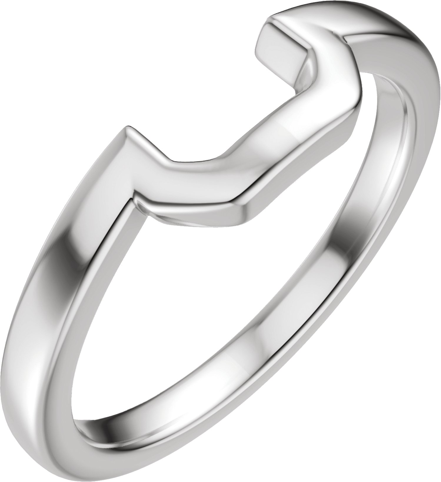 Claw-Prong Solitaire Bezel-Style Engagement Ring or Band