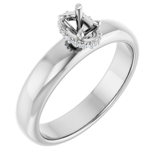 14k White Gold