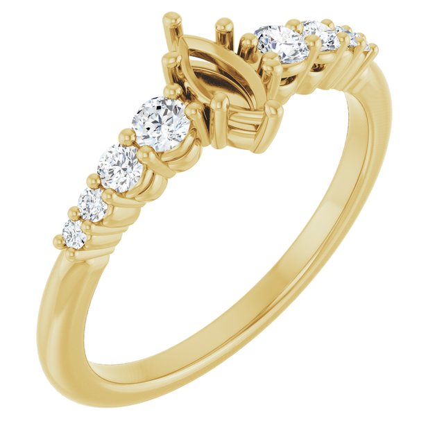 14k Yellow Gold